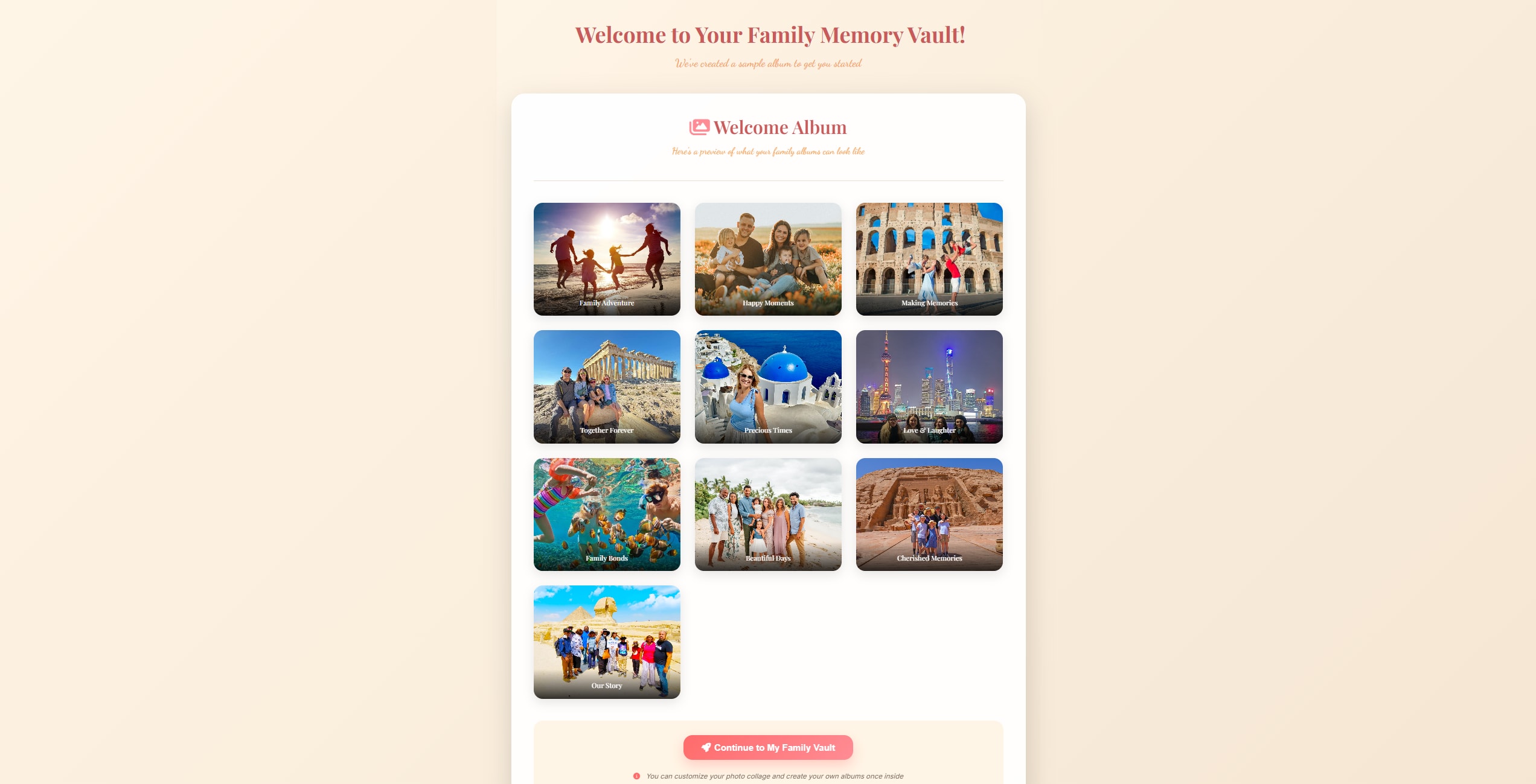 Family Memory Vault screenshot 4