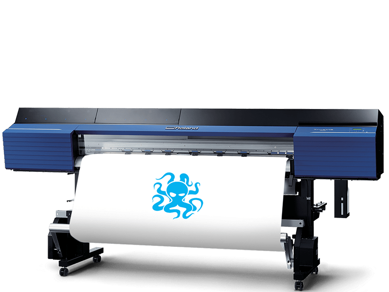 Tisk_png Obrázek tiskárny, kde probíhá tisk loga Syndikat design..