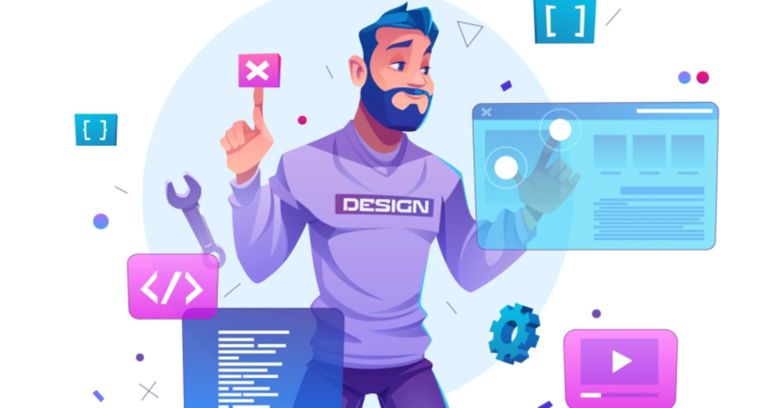 Web design principles - The four pillars of web design