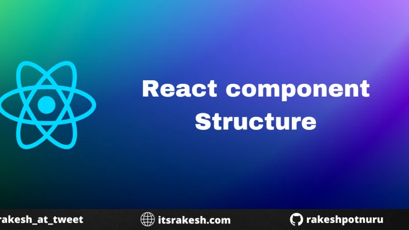 How I structure and organize my reactjs components