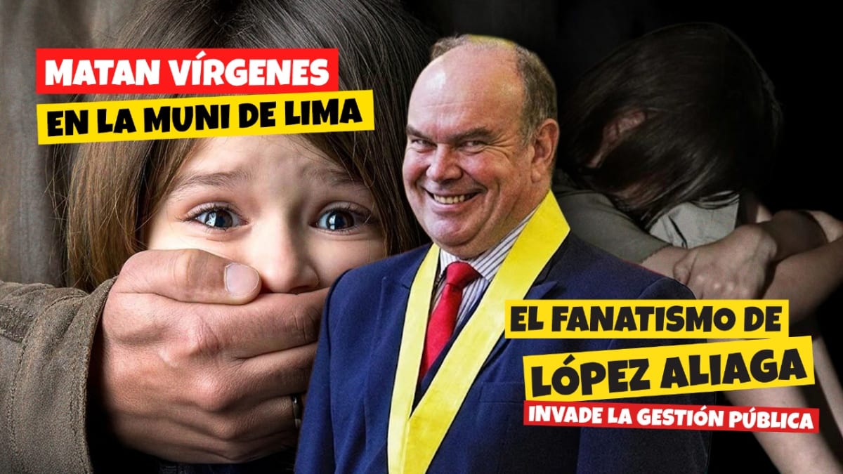 Matan vírgenes en la Muni de Lima!!!!! El fanatismo de López Aliaga invade la gestión pública