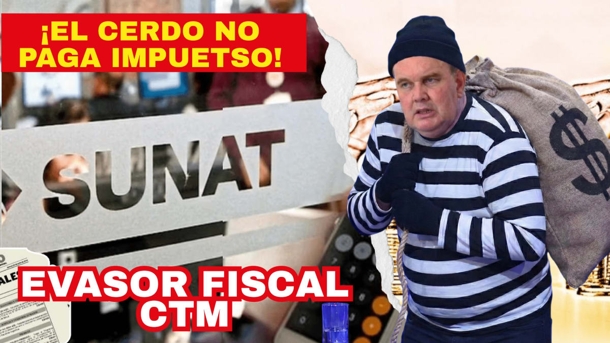 ¡EVASOR FISCAL!: Rafael López Aliaga es una "Rata" que se autosabotea para no pagar al Estado