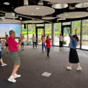 Laughter Yoga session at National Library Board