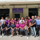 Group photo of volunteers, doctors and participants at SWA Eye Screening event with Mr Seah Kian Peng