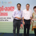 SWA representative Sara Mei Woo receiving the Impactful Partnership Award at KoPI AAC 2026