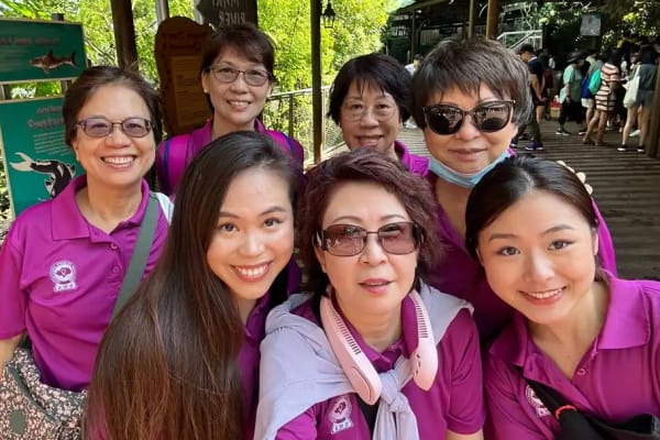 SWA and participants at River Wonders