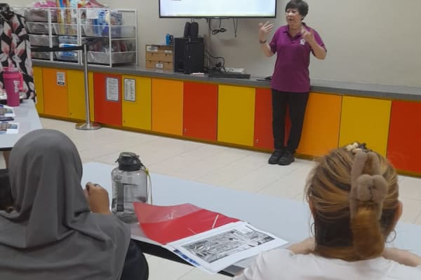 Project Taking Charge workshop with AFC Temporary Shelter residents