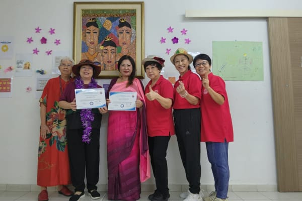 Certified Laughter Yoga Leader Training session