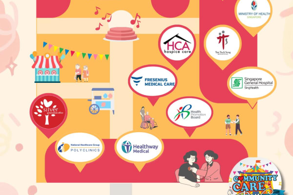 KWSH Community Care Day health screening and wellness activities