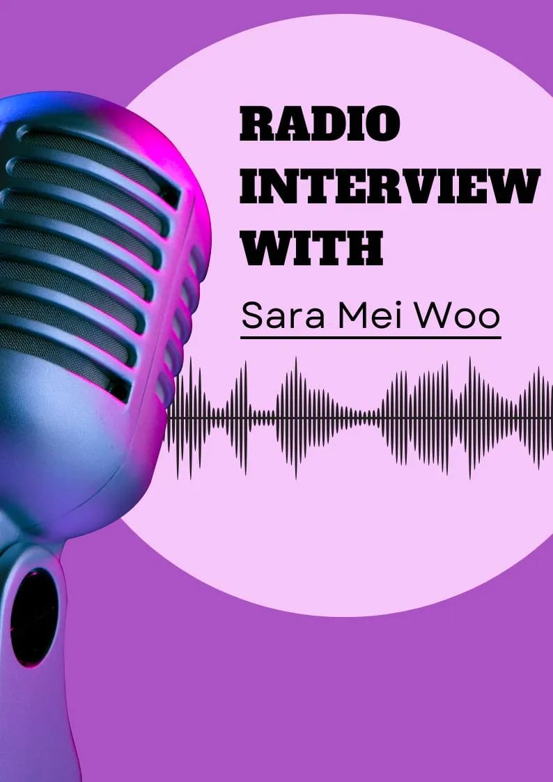 Sara Mei Woo discussing Laughter Yoga techniques