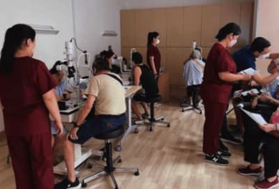 SVP volunteers in action