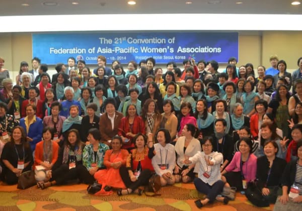 FAWA Convention delegates at the 22nd FAWA Convention hosted by SWA in Singapore