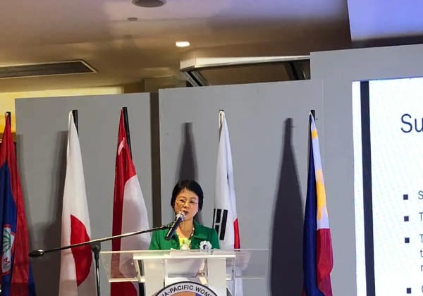 FAWA members participating in a cultural exchange activity