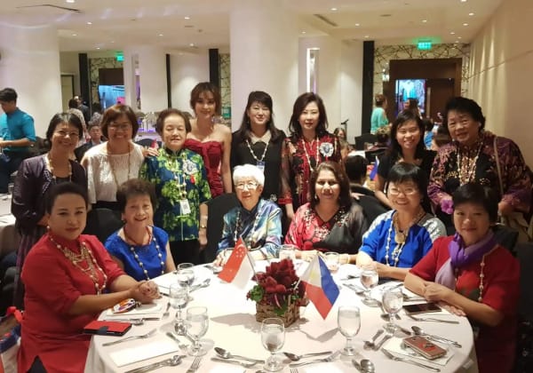 FAWA Convention ceremony with Asia-Pacific women representatives