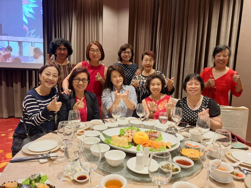 Laughter Yoga session in action