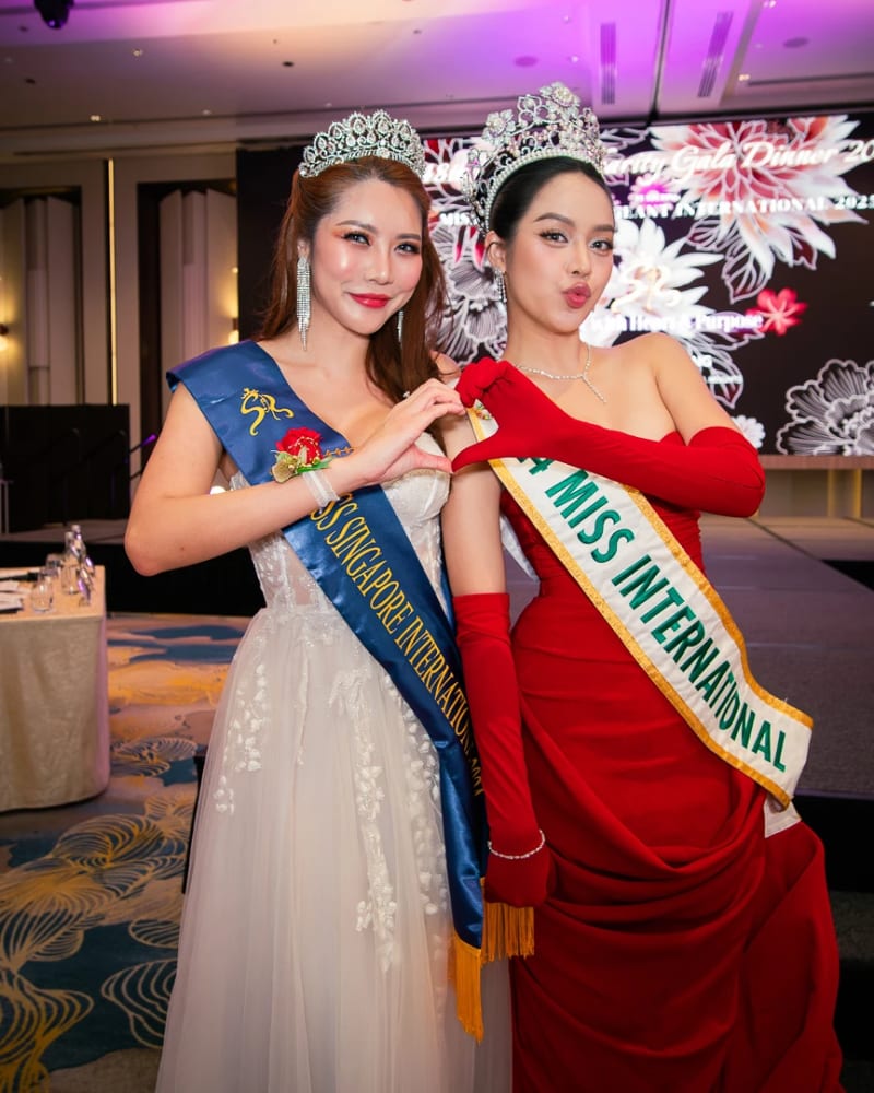 Miss Singapore International 2024 and Miss International 2024 together