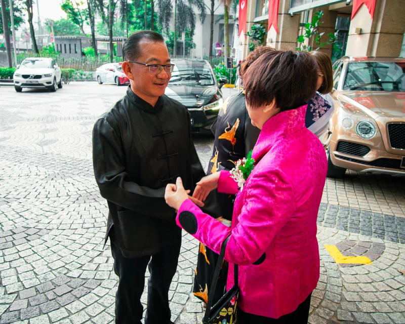 Mr Seah Kian Peng arrival at the gala