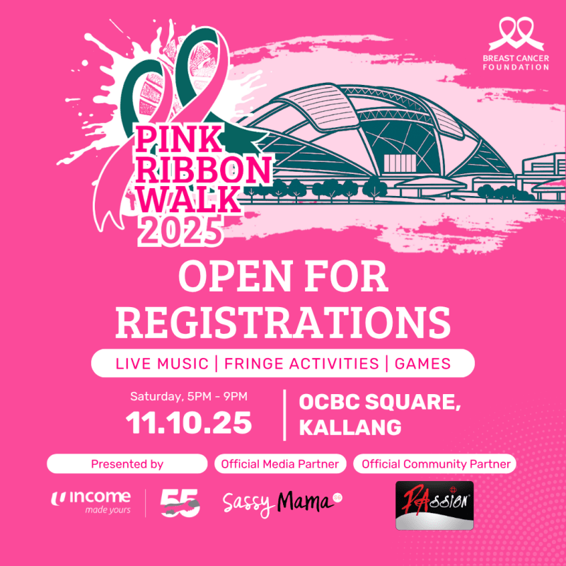 Pink Ribbon Walk 2025 event poster