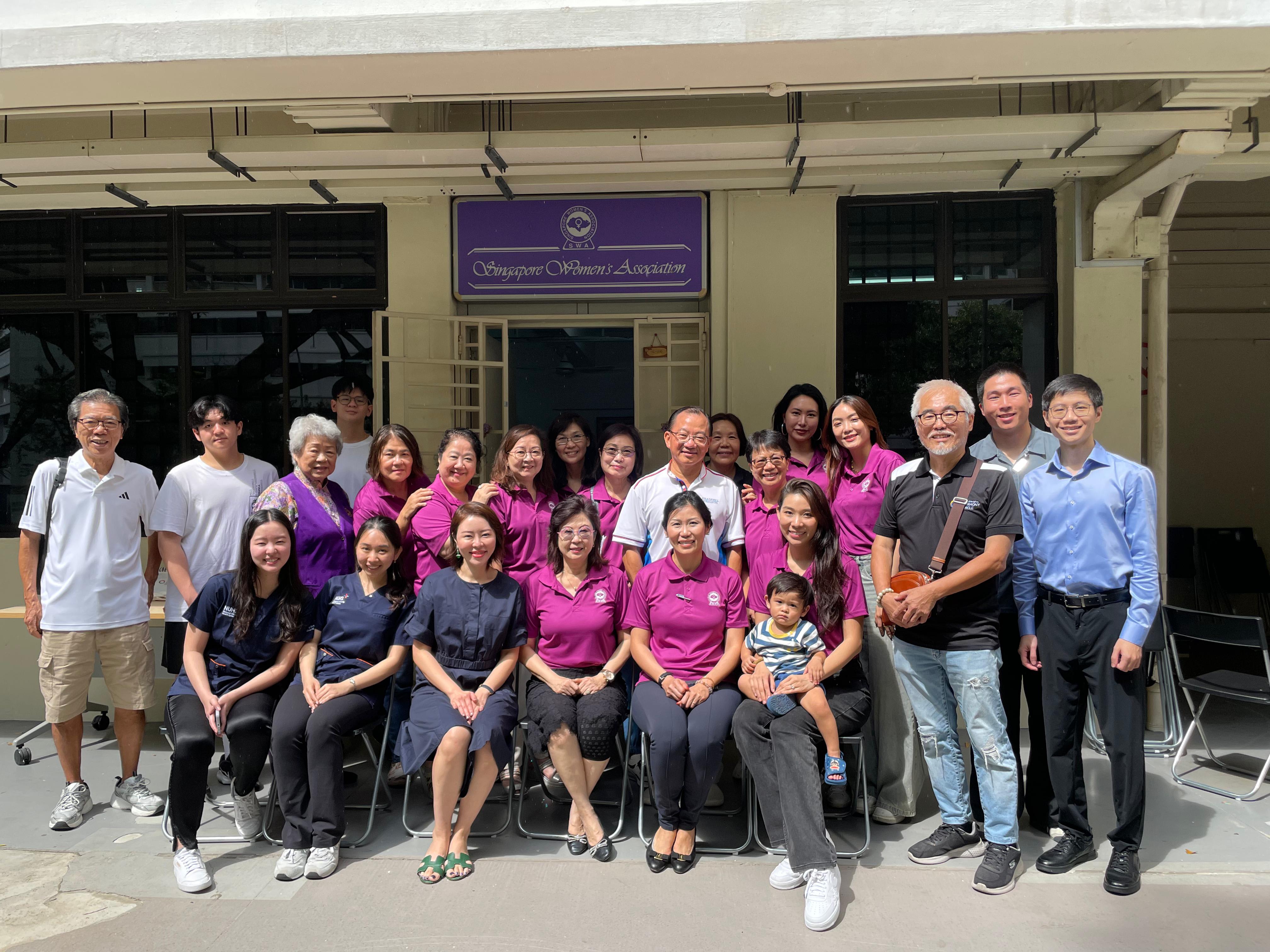 Eye Screening for Braddell Heights Residents at SWA | Singapore Women's ...