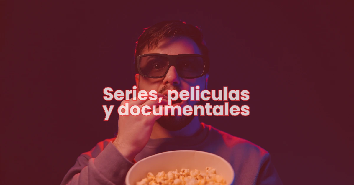 Televisor con palomitas de ma&iacute;z y logotipos de plataformas de streaming en Colombia 2026