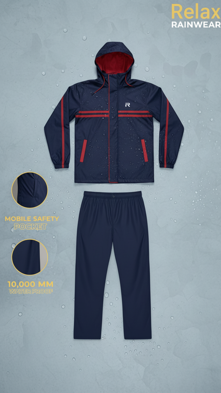 Relax mens Men's - EliteShield Set raincoat — detail view