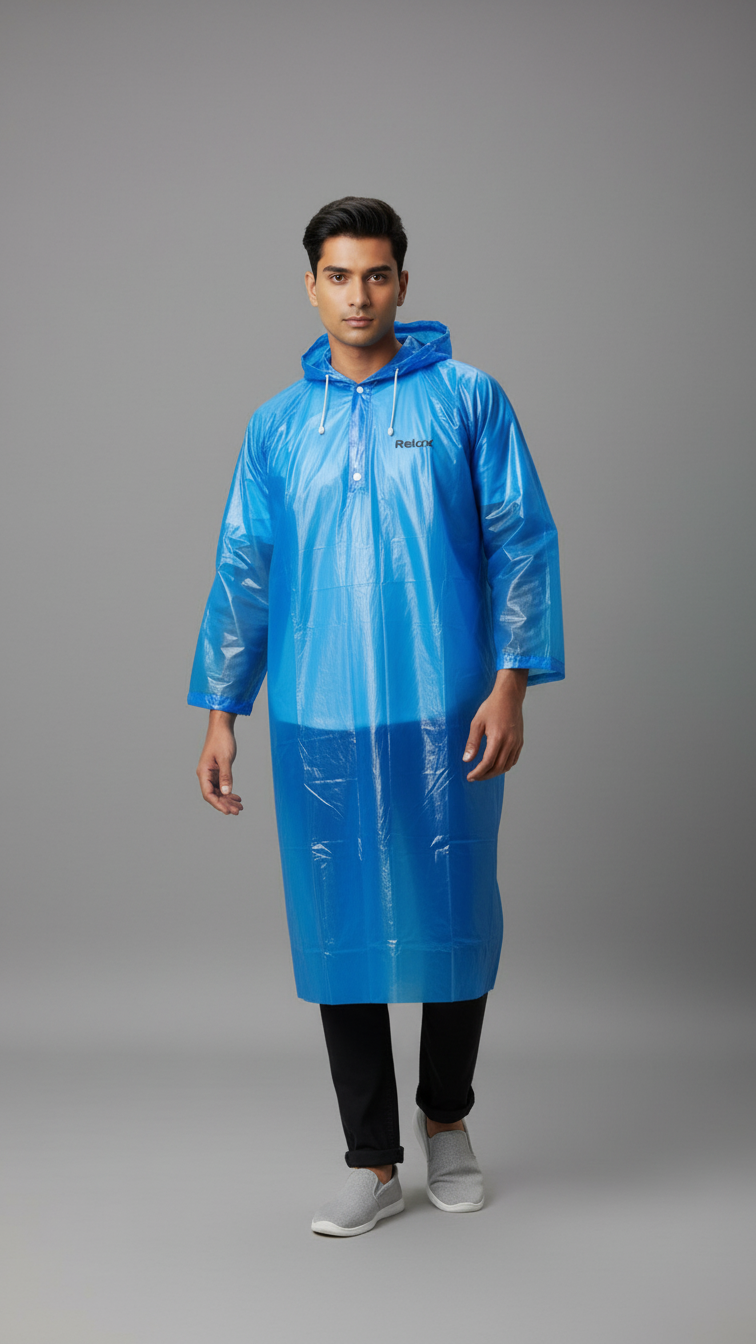Relax biker Waterproof Poncho raincoat — buy online India
