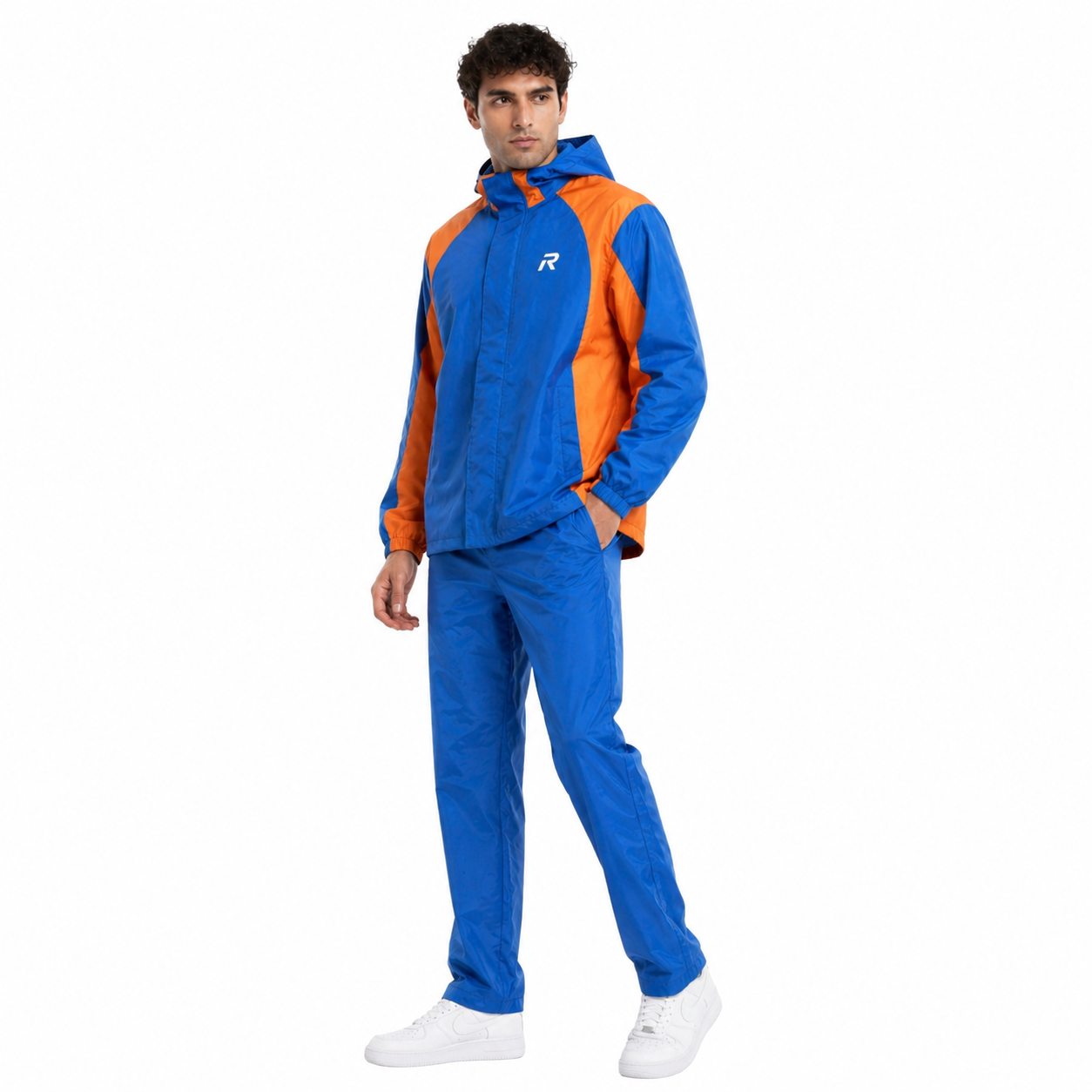 Relax mens Pro Biker - Blue blue raincoat — buy online India — Image 4