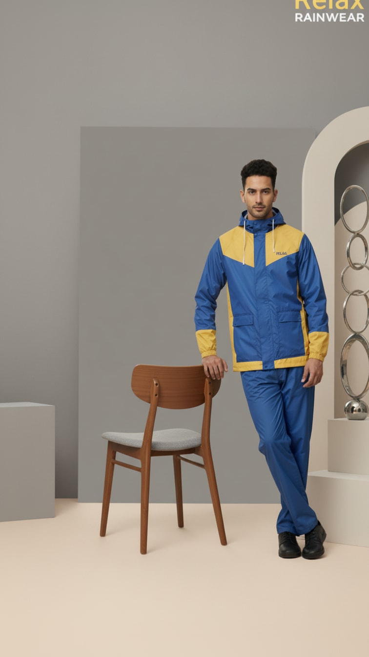 Men's Urban Suit (Jacket+Pant) – 100% waterproof view — Image 4