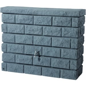 Récupérateur d'eau Brick mural gris 300L