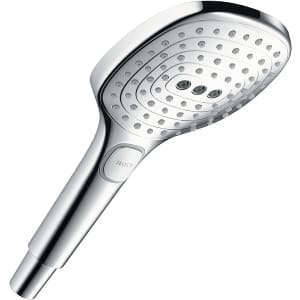 Raindance Select E 120 Pommeau de Douche économie d'eau, Douchette à main 3 jet EcoSmart 9l/min, chromé, 26521000