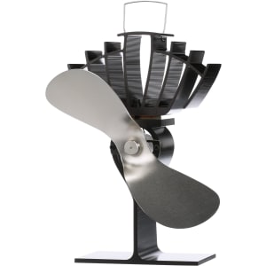 810EUKBX Ventilateur de poêle à Bois alimenté par la Chaleur, Nickel, multilingue