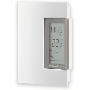 T140C110AEU T140 : Thermostat câblé programmable sur 7 jours, Blanc