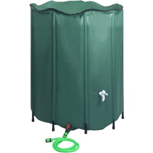 Réservoir Pliable d'eau de Pluie avec Robinet Collecteur de Stockage Réservoir de Stockage Baril d'eau Jardin Pelouse Extérieur 1000 L