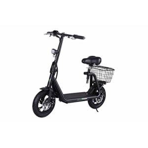 Batterie au lithium 12 Ah pliable 36 V 500 W Vitesse maximale 25 km/h avec panier pour adolescents et adultes.