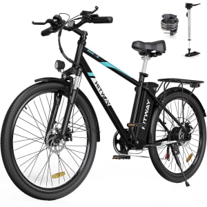 Vélo Électrique,VTT Électrique 26 Pouces Femmes Moteur 250W,Batterie Lithium Amovible 36V/14Ah,7 Vitesses,E-Bike Urbain pour Adulte,jusqu'à 45-100km