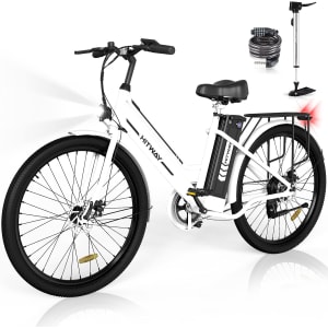 Vélo Électrique 26 Pouces Vélo Électrique Femme et Homme,Moteur 250W,Batterie 36V/8,4Ah,3 Vitesses Max 25km/h,Pédalage Assisté,Autonomie 35-70km,Adulte Unisexe