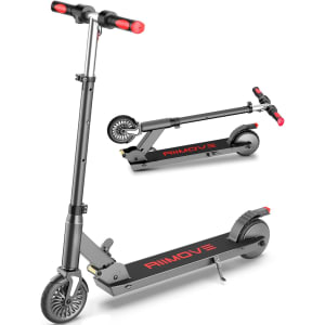 150W Trottinette Electrique Enfants 6-12-16 Ans avec Freins Doubles, 18km/h &15km Portée, 3 Vitesse et Hauteurs Réglables,Pliable Trotinette Electrique Écran LED, Cadeau pour Adolescent X1Pro