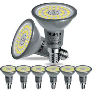 Ampoule LED E14 Blanc Froid 1000 Lumens 6W équivalent 100W Halogène, Lot de 6, Spot PAR16 sans Scintillement 6000K, Lampe Réflecteur R50 économie d'énergie, Faisceau Large 120° Non Dimmable