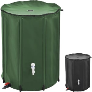 Réservoir Souple, récupérateur d'eau de Pluie Pliable - 500 L - 2 Coloris