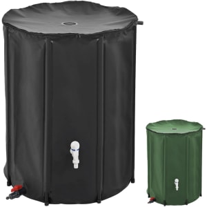 Linxor - Réservoir Souple, récupérateur d'eau de Pluie Pliable - 500 L - 2 Coloris