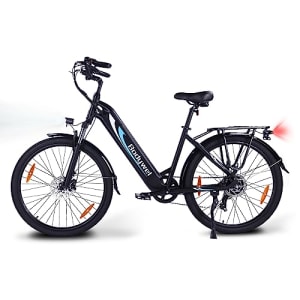 Vélo Électrique 26" 27,5" Electrique Adulte Pliable,Batterie 36V/15Ah,Moteur 250W,Portée 40-80km, Shimano 7 Vitesses,E Bike Ville (27,5 Pouces)