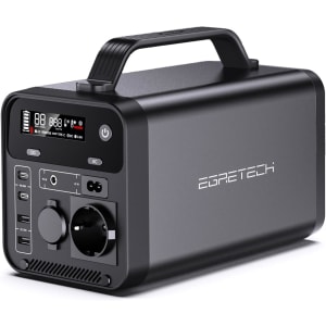 Station électrique portable 500Wh, Egretech Sonic 600W générateur solaire, batterie de secours au lithium avec 600W onde sinusoïdale pure (1200W surtension) pour camping/véhicules/voyages/urgence