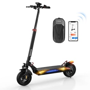 Trottinette Électrique Adulte, Moteur 800W, Portée 40km, Circooter M2 Scooter Électrique Vitesse Maximale 25km/h, Pneus 10 Pouces Trottinette Électrique Tout-Terrain avec APP, Charge Maximale 200KG