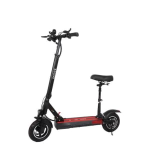 Trottinette électrique KUGOO KIRIN M4 Version 2021 - Pliable 500W 48V 11Ah Noir Rouge