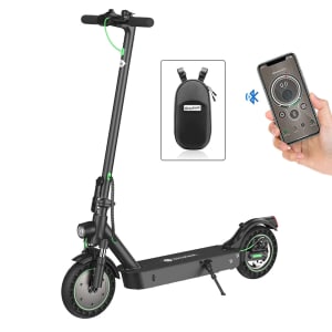 S9MAX Trottinette électrique 500W, Vitesse 31 km/h, Modes de vitesse 3, Double suspension arrière, Temps de charge 4-5 h, Capacité de la batterie 36V 10.4Ah 374Wh