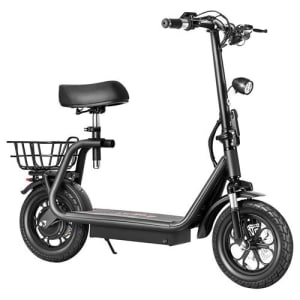 trottinette électrique BOGIST M5 Pro siège et porte-bagages 12 pouces pneu pneumatique 500W moteur jusqu'à 40 KM/H amortisseur