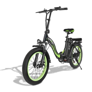 Vélo électrique tout-terrain E20, Moteur à moyeu à engrenages de 250 W, Jusqu'à plus de 70 kilomètres par charge, Batterie au lithium-ion de 450 Wh, Capacité de charge utile de 120 kg, 25 km/h Vitesse maximale