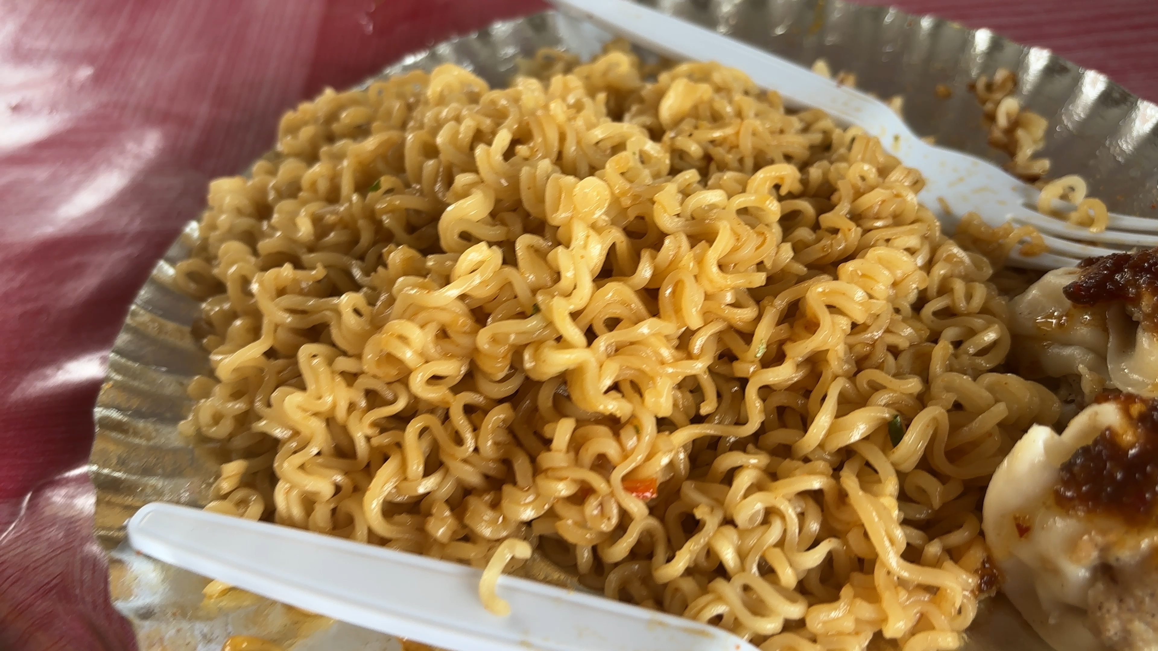 Lunch at a sari-sari store by the sea
