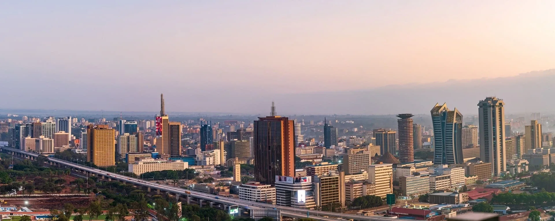 Nairobi skyline