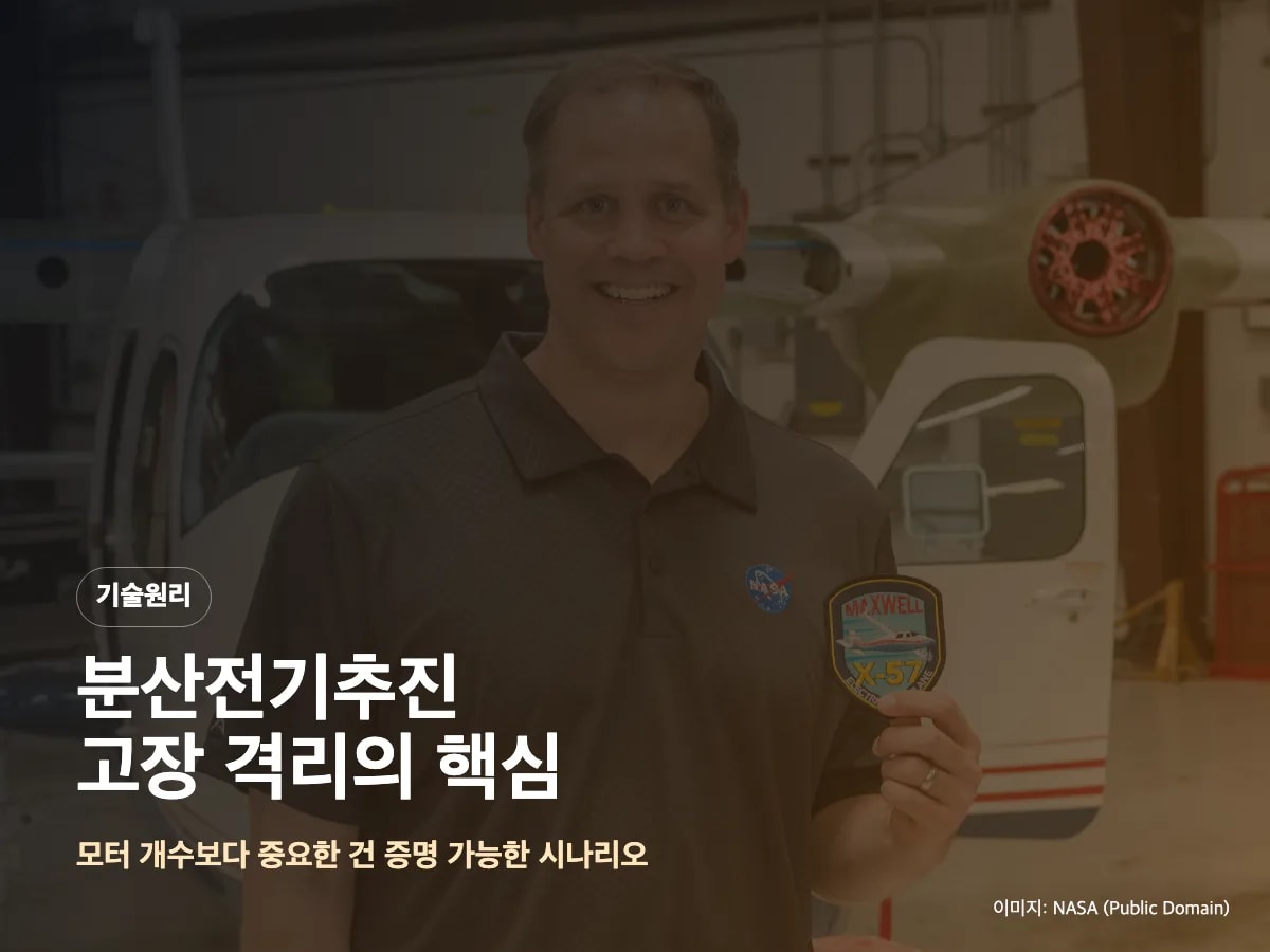 분산전기추진 eVTOL 고장 격리 기술원리 썸네일